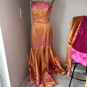 Jovani Strapless Gown